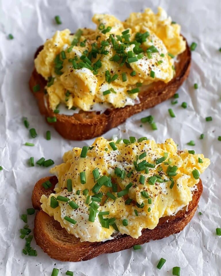 Easy 6-Ingredient Egg and Ricotta Toast Recipe