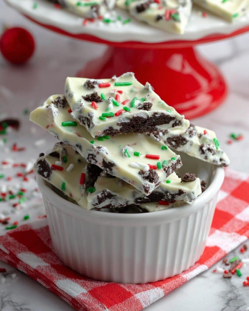Oreo Peppermint Bark Recipe