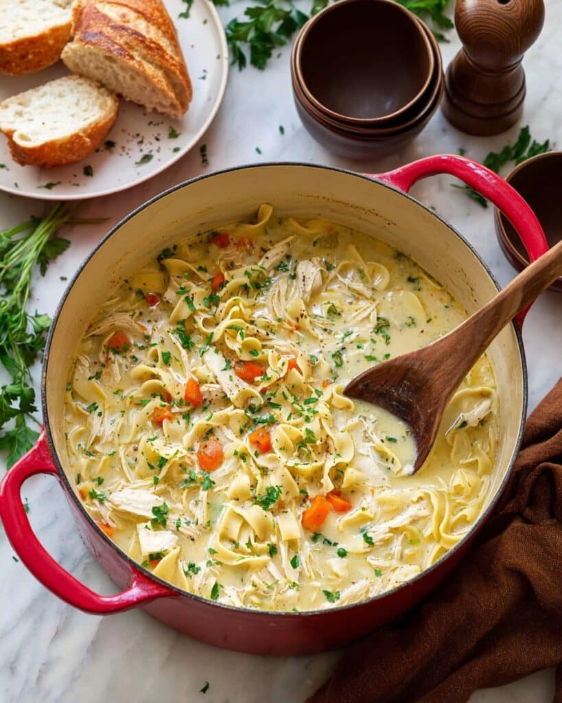 Creamy Coconut Chicken Ramen Soup Recipe