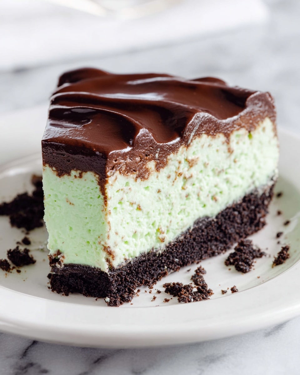 Chocolate Mint Cheesecake Recipe