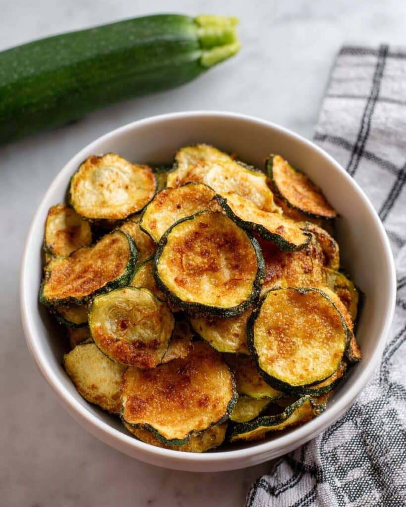 Air Fryer Zucchini Chips Recipe