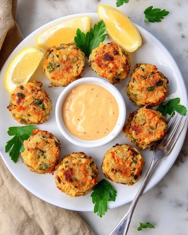 Mini Salmon Cakes with Sriracha Lemon Aioli Recipe