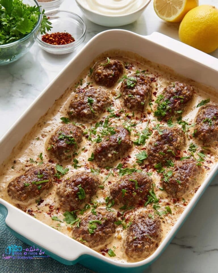 Mouthwatering Tahini Kofta Recipe