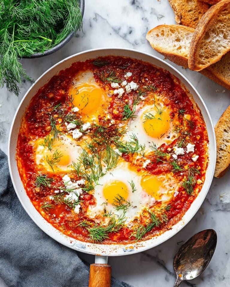 Eggs in Purgatory with Spinach, Mozzarella, and Toasted Bread Recipe