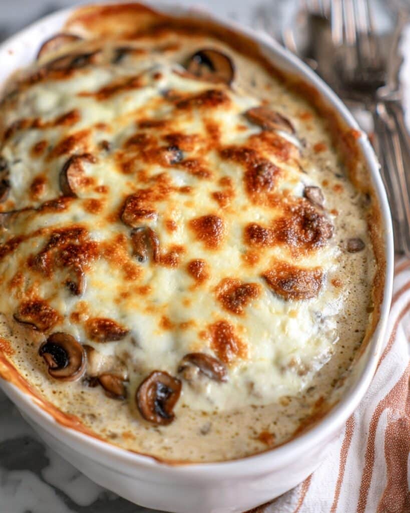 Creamy Russian Mushroom Julienne Recipe