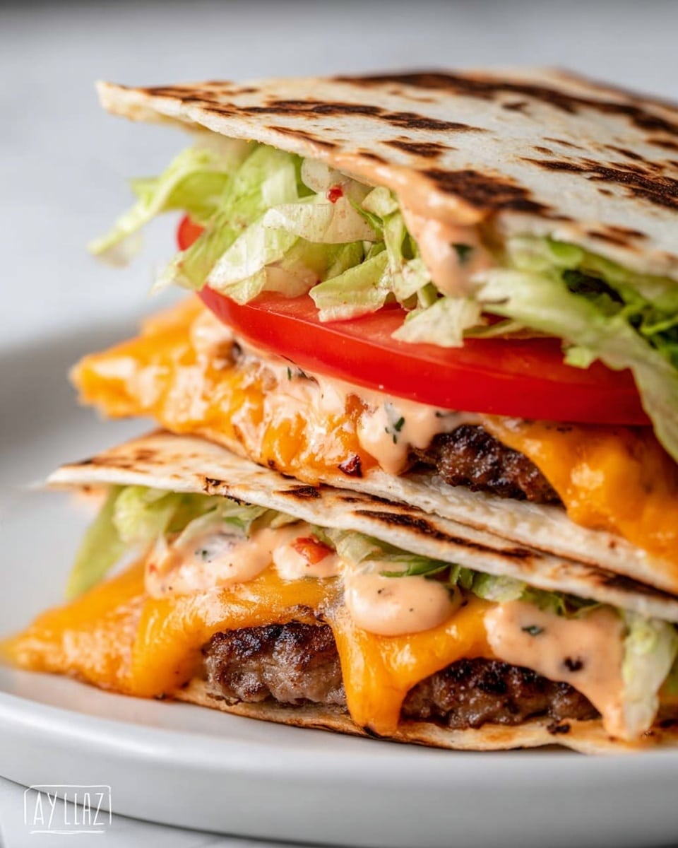 Quesadilla Burger Recipe