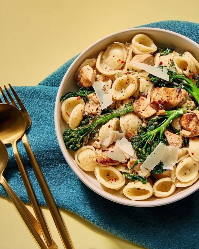 Tempeh & Broccoli Rabe Orecchiette Recipe