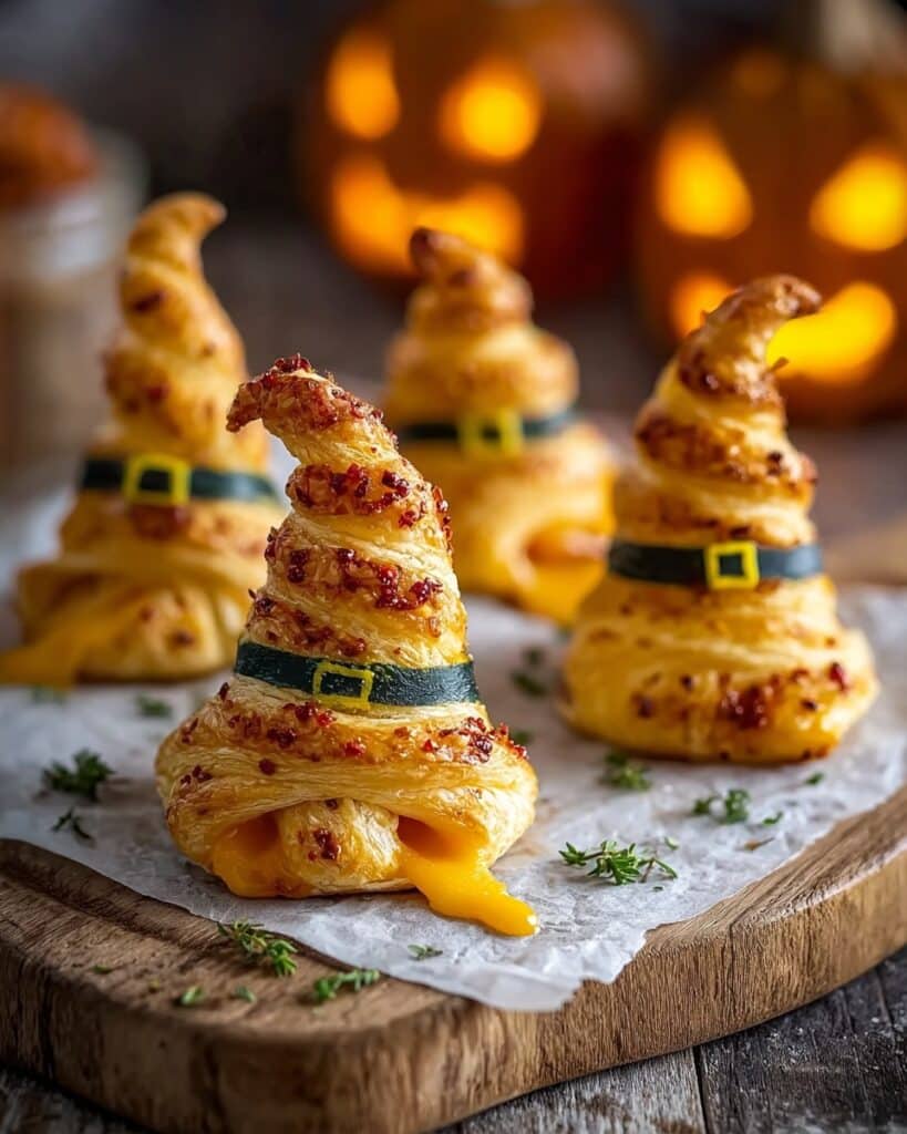 Spooky Witch Hat Crescents Recipe