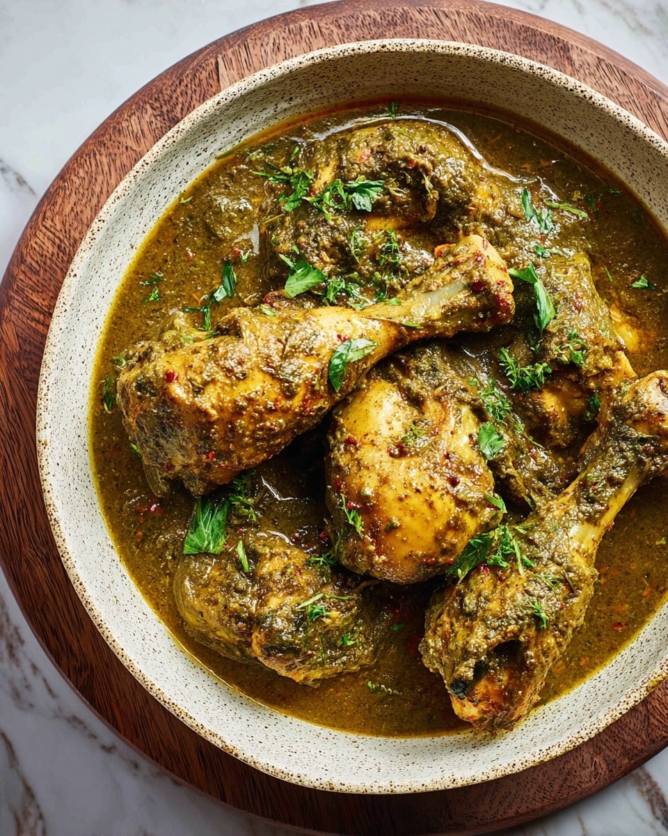 Palak Chicken Recipe