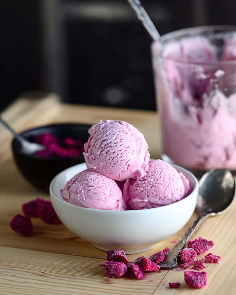 Pitaya Bowl with Coconut Milk, Pineapple Juice, and Tropical Fruits Recipe