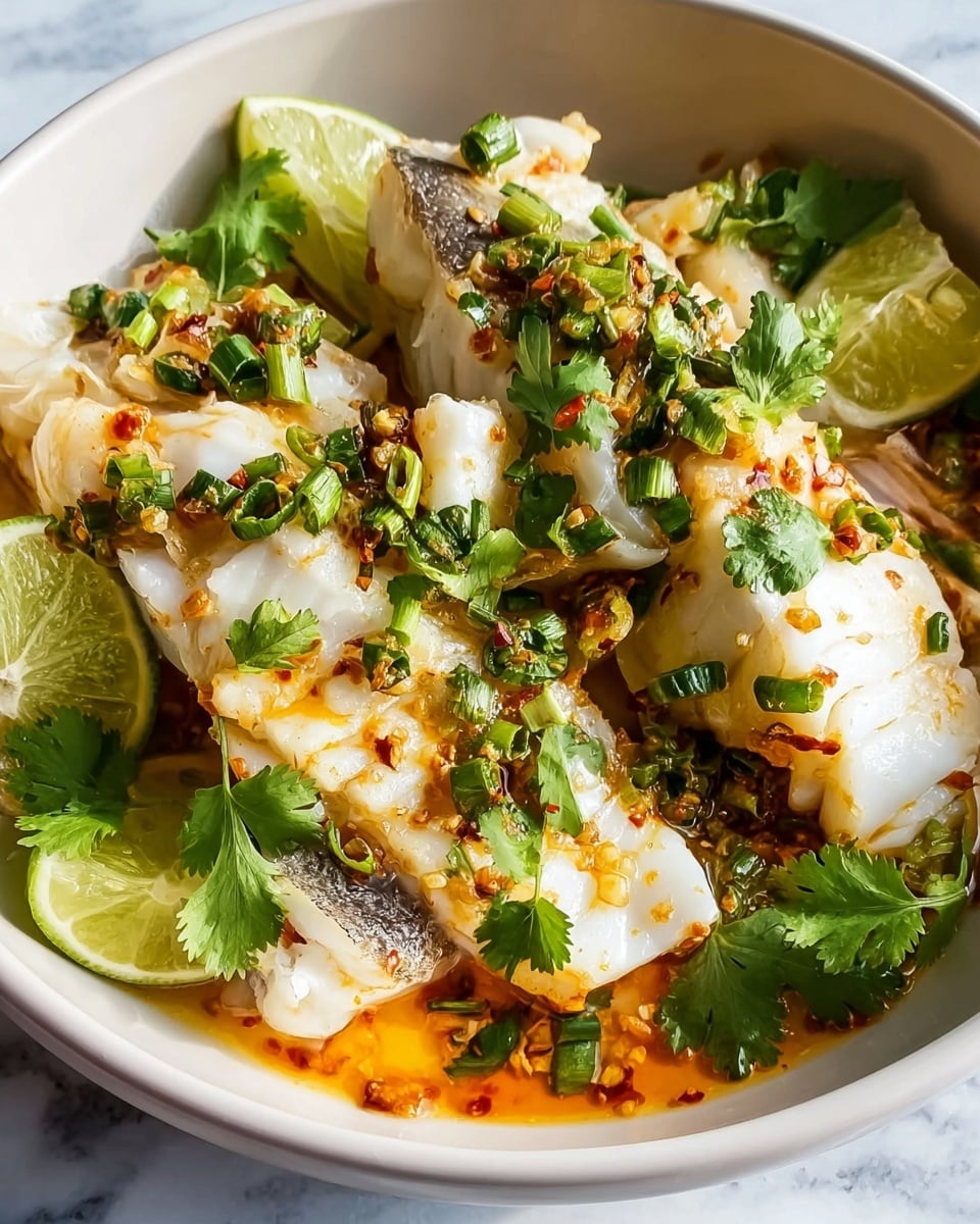 Thai-Inspired Coconut Poached Fish in 30 Minutes Recipe