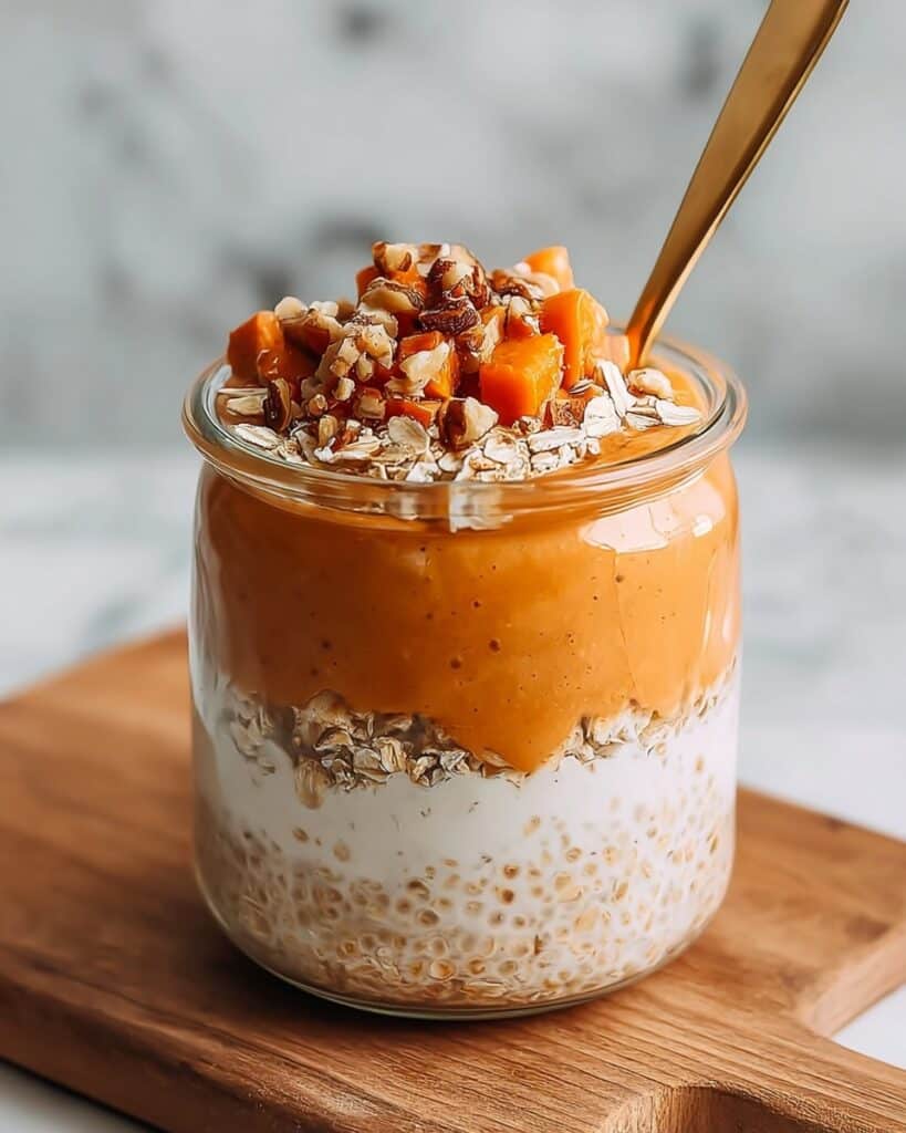Delicious Carrot-Cake Overnight Oats to Brighten Your Morning Recipe