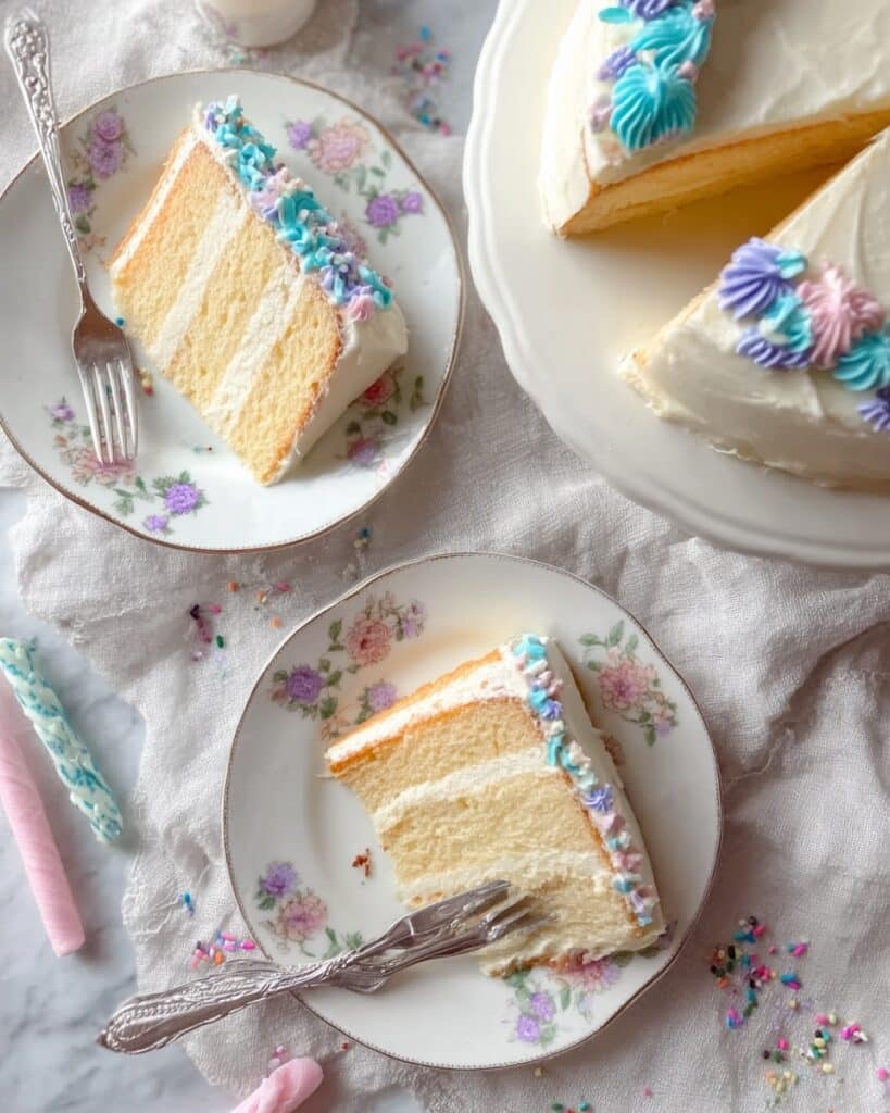 Copycat Costco Vanilla Cake Recipe