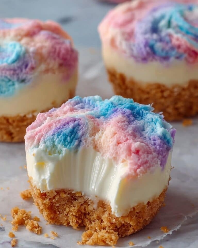 Cotton Candy Cheesecake Bombs Recipe