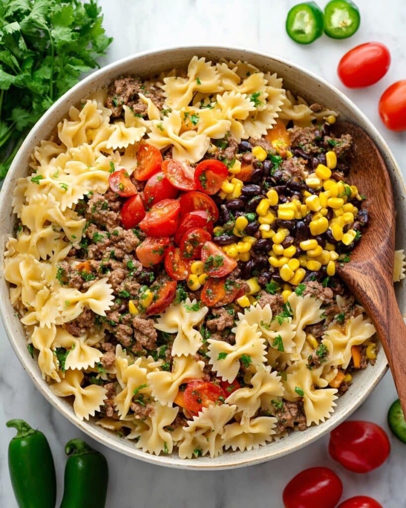Cowboy Bacon Pasta Salad Recipe