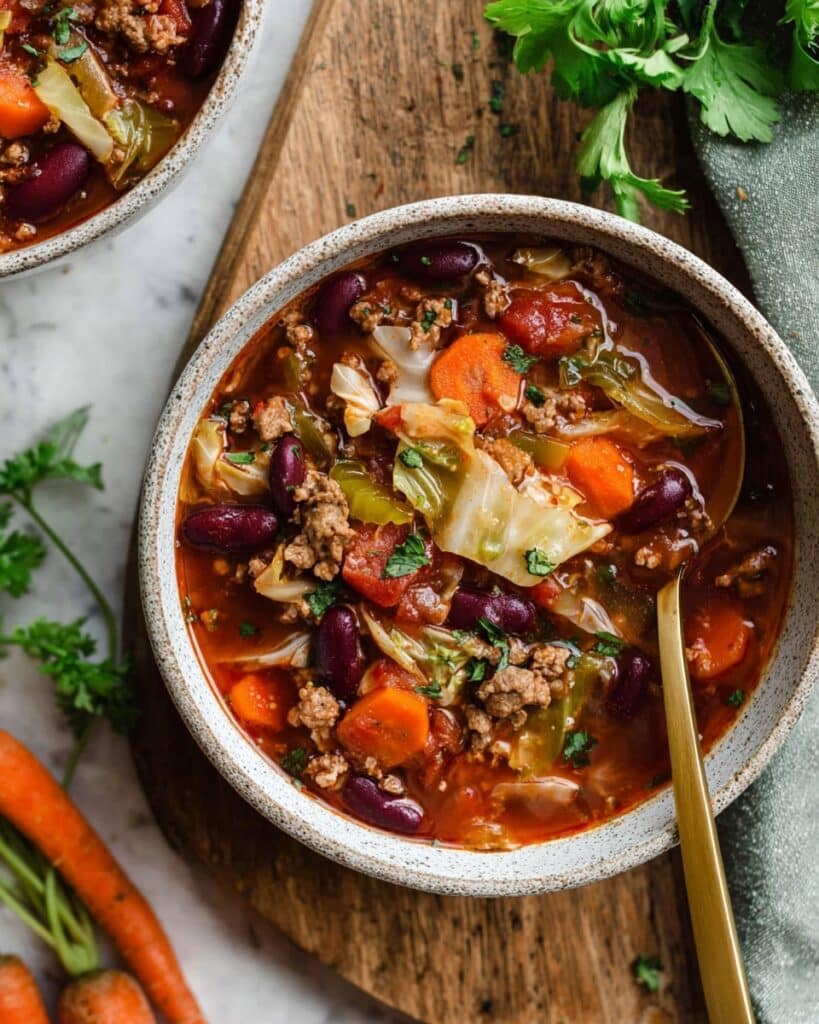 Beef and Cabbage Soup Recipe