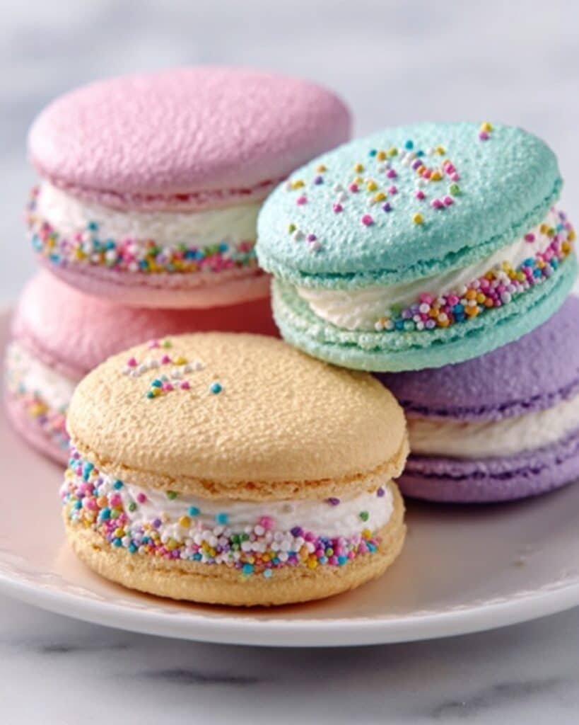 Pastel Sugar Cookie Sandwiches Recipe