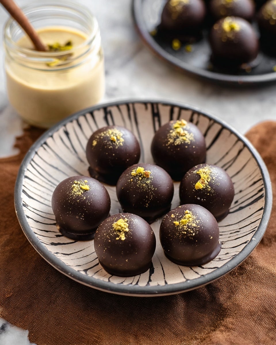 Kataifi Pistachio Burfi Truffles Recipe