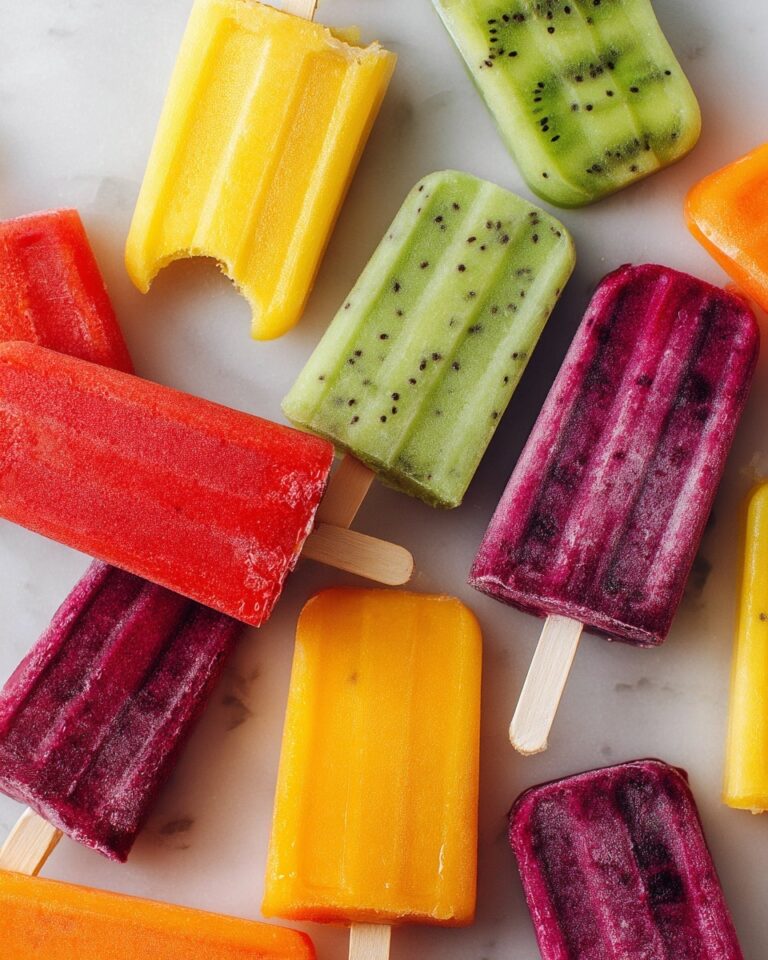 Homemade Fruit Popsicles Recipe