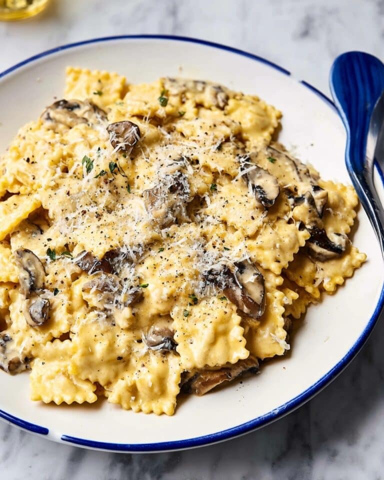 One-Pot Creamy Miso Mushroom Pasta Recipe