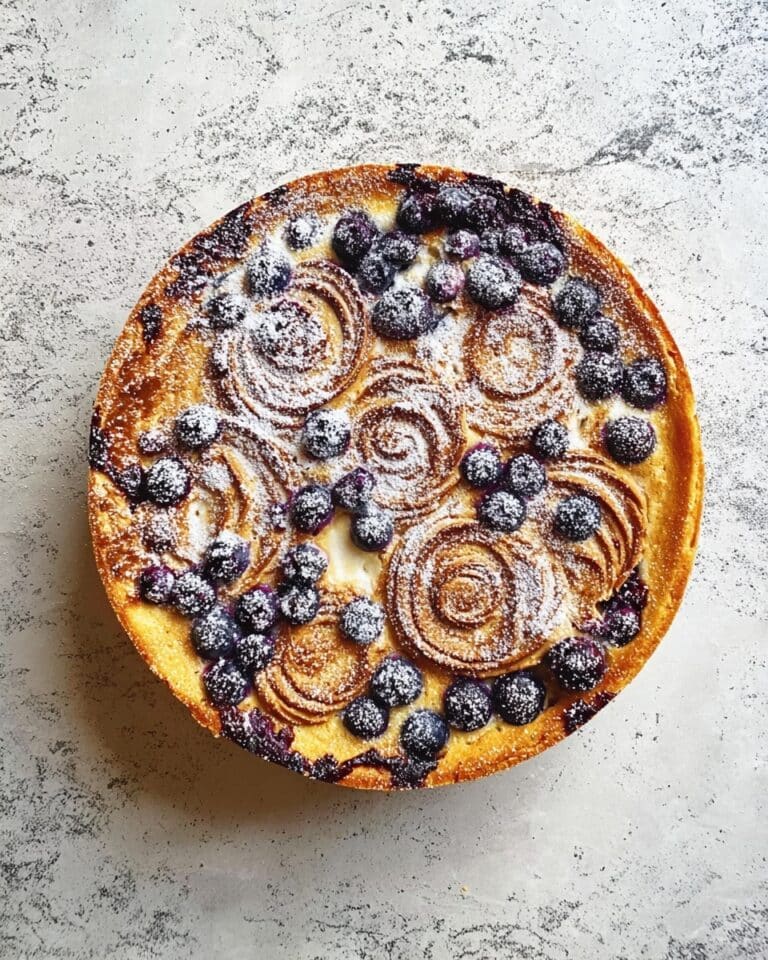 Berry Custard Filo Swirl Recipe