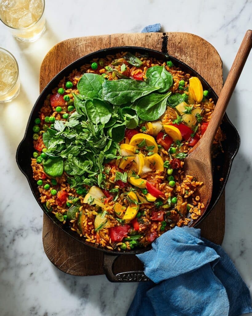 Vegetable Paella Recipe
