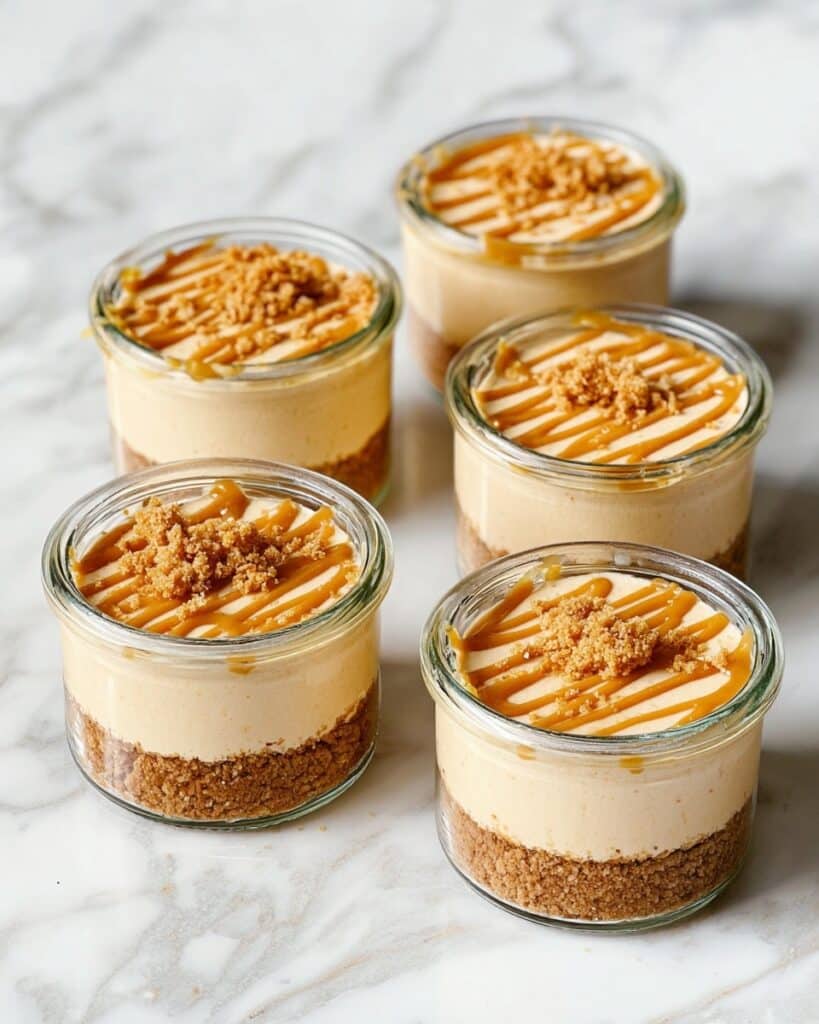 Peanut Butter Cottage Cheese Cheesecake Cups Recipe