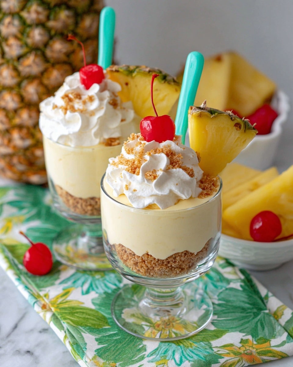 Pina Colada Cheesecake Mousse Recipe