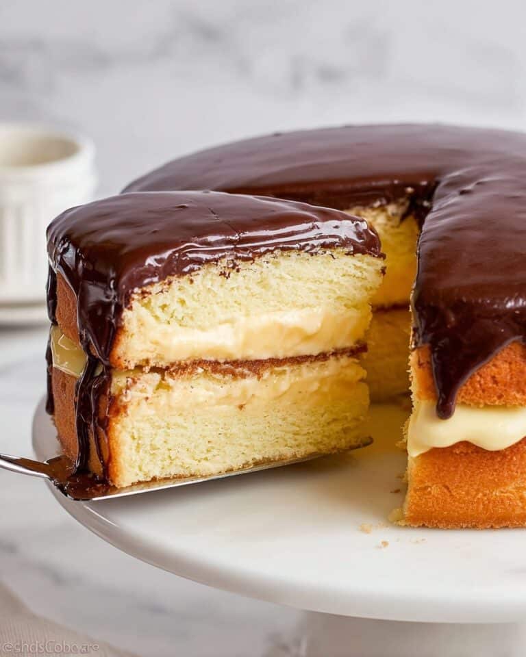 Boston Cream Pie Recipe