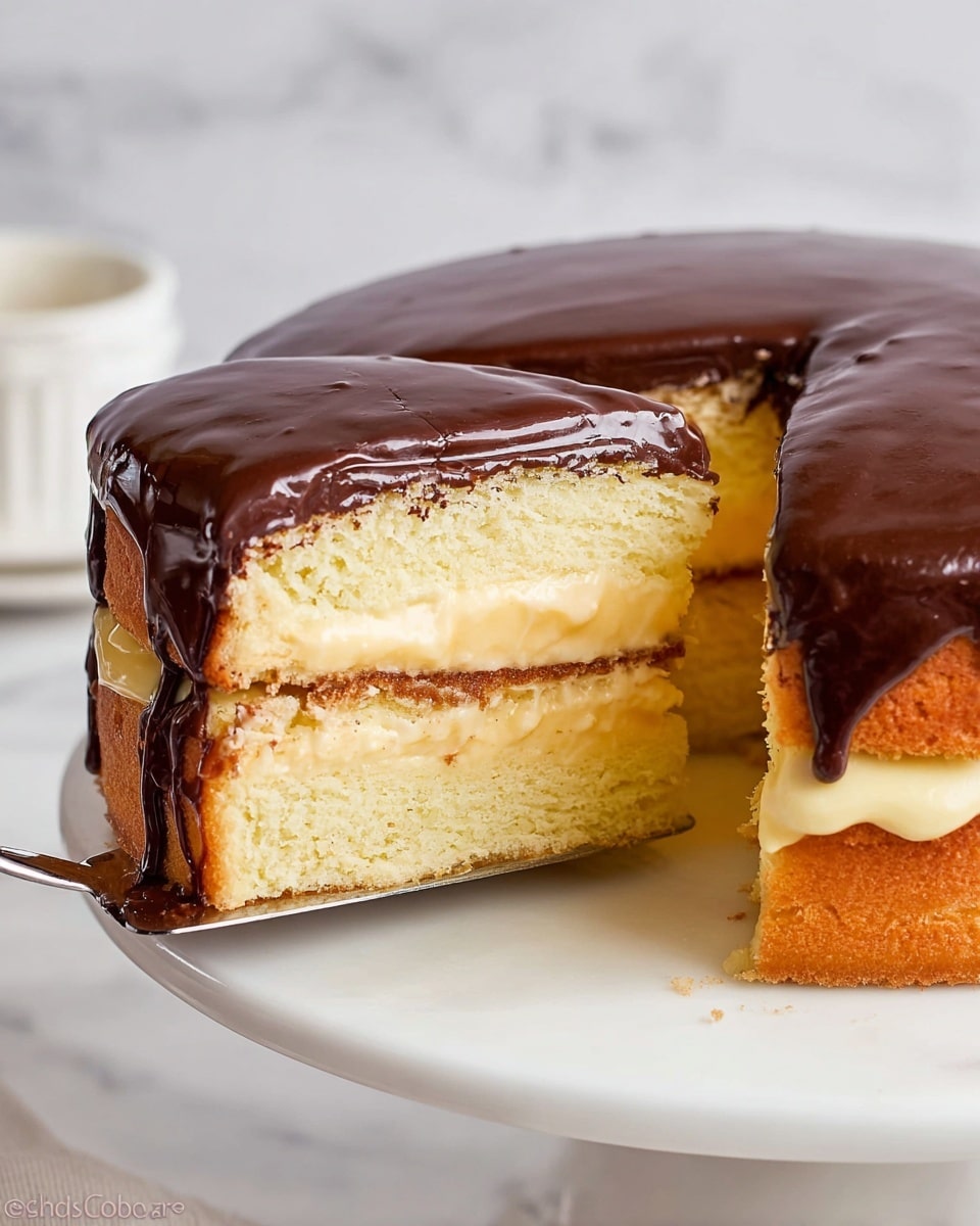 Boston Cream Pie Recipe