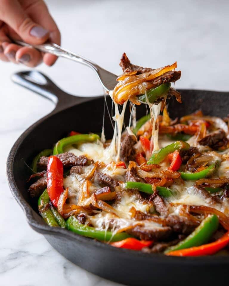 Philly Cheesesteak Skillet Recipe