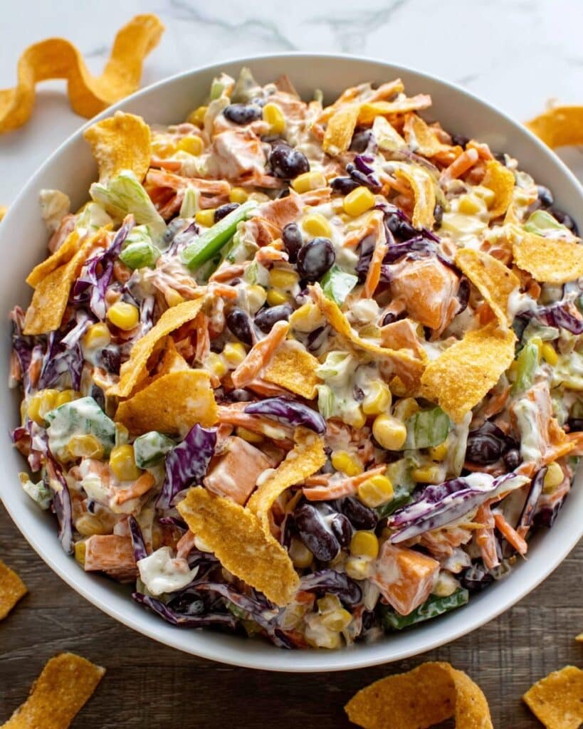 Frito Cowboy Cabbage Salad Recipe
