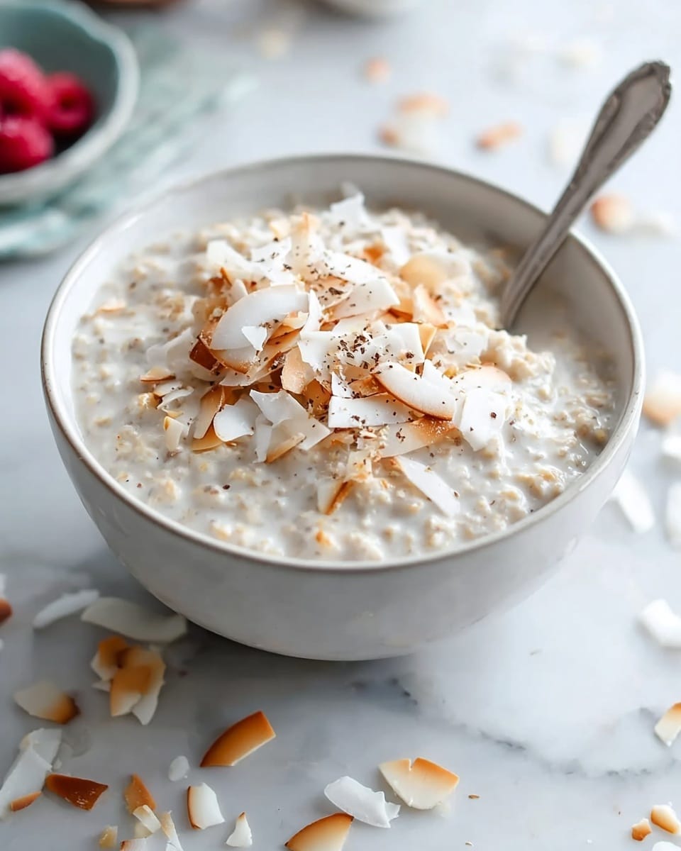 Coconut Cream Pie Overnight Oats Recipe