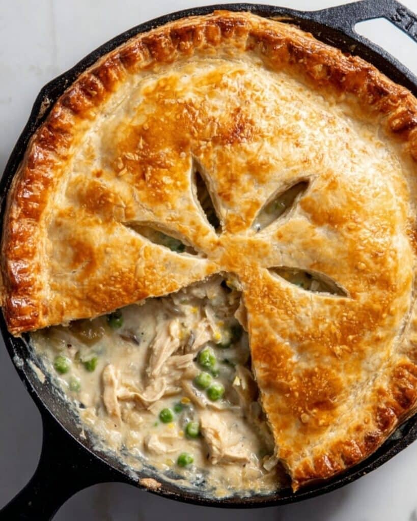 Autumn-Inspired Chicken Pot Pie Recipe
