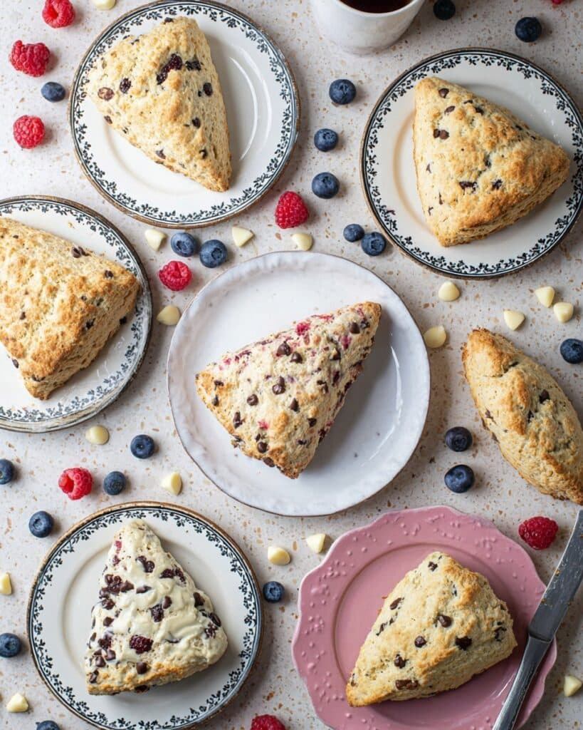Chocolate Chip and Berry Scones Recipe